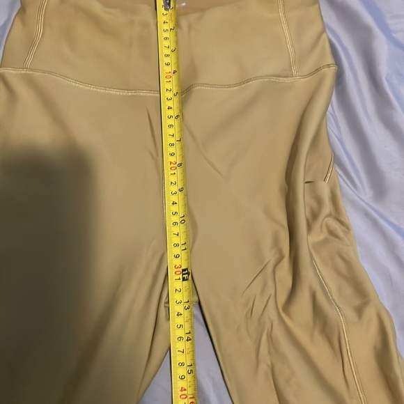Mustard yellow fleece leggings - Picture 8 of 10